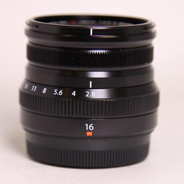 Used Fujifilm XF 16mm f2.8 R WR Super Wide Angle Prime Lens Black