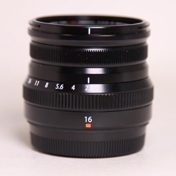 Used Fujifilm XF 16mm f2.8 R WR Super Wide Angle Prime Lens Black