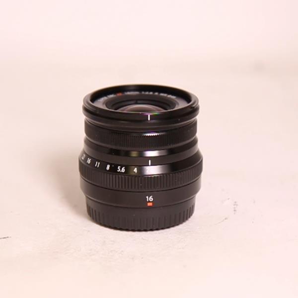 Used Fujifilm XF 16mm f2.8 R WR Super Wide Angle Prime Lens Black