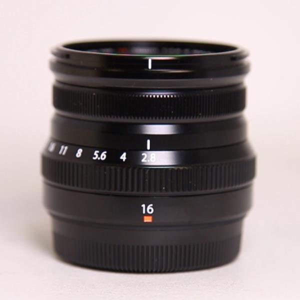 Used Fujifilm XF 16mm f2.8 R WR Super Wide Angle Prime Lens Black