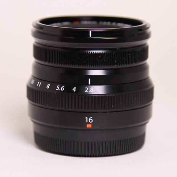 Used Fujifilm XF 16mm f2.8 R WR Super Wide Angle Prime Lens Black