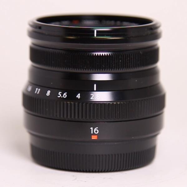 Used Fujifilm XF 16mm f2.8 R WR Super Wide Angle Prime Lens Black