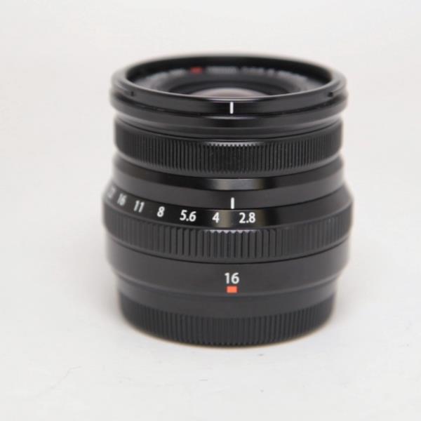 Used Fujifilm XF 16mm f2.8 R WR Super Wide Angle Prime Lens Black