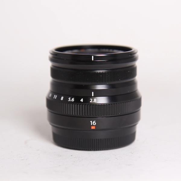 Used Fujifilm XF 16mm f2.8 R WR Super Wide Angle Prime Lens Black
