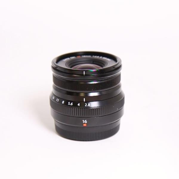 Used Fujifilm XF 16mm f2.8 R WR Super Wide Angle Prime Lens Black
