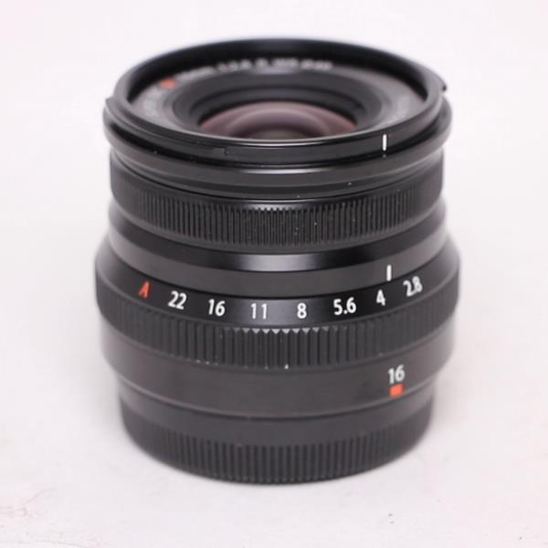 Used Fujifilm XF 16mm f2.8 R WR Super Wide Angle Prime Lens Black