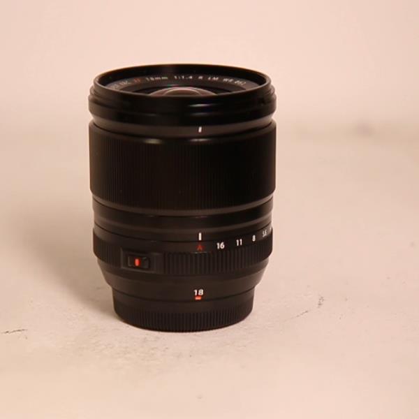 Used Fujifilm XF 18mm f/1.4 R LM WR Lens