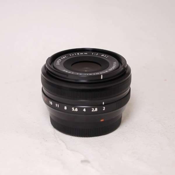 Used Fujifilm XF 18mm f2 R Wide Angle Pancake Lens