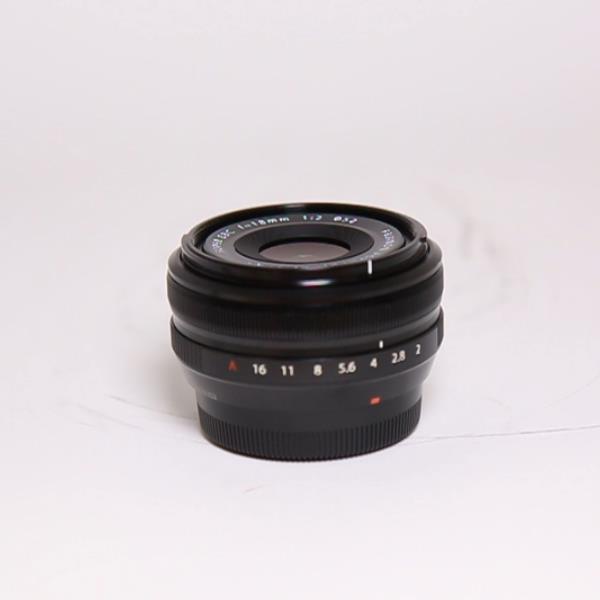 Used Fujifilm XF 18mm f2 R Wide Angle Pancake Lens