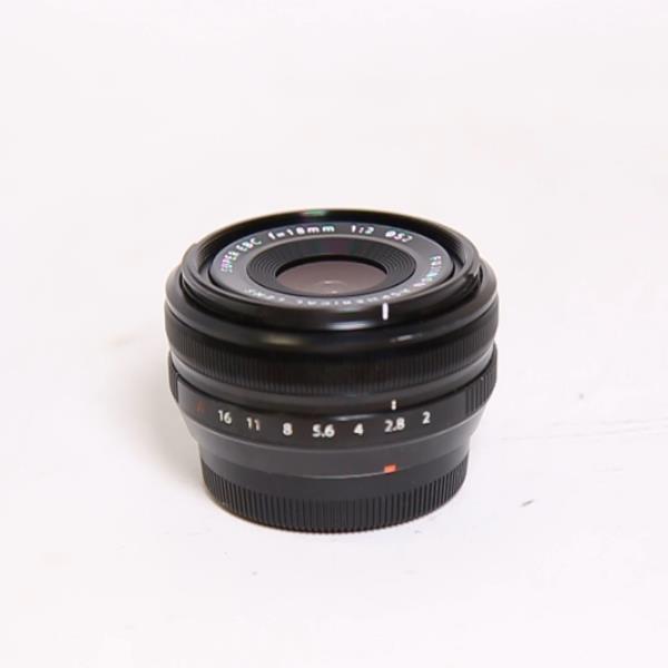 Used Fujifilm XF 18mm f2 R Wide Angle Pancake Lens