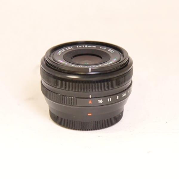 Used Fujifilm XF 18mm f2 R Wide Angle Pancake Lens
