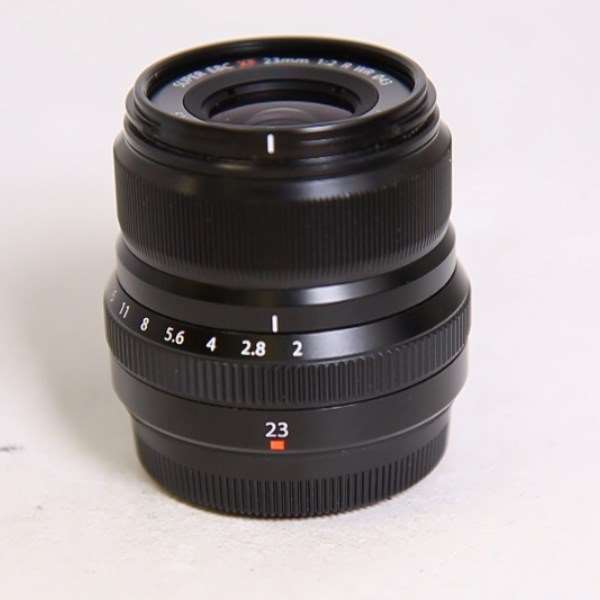 Used Fujifilm XF 23mm f2 R WR Wide Angle Prime Lens Black