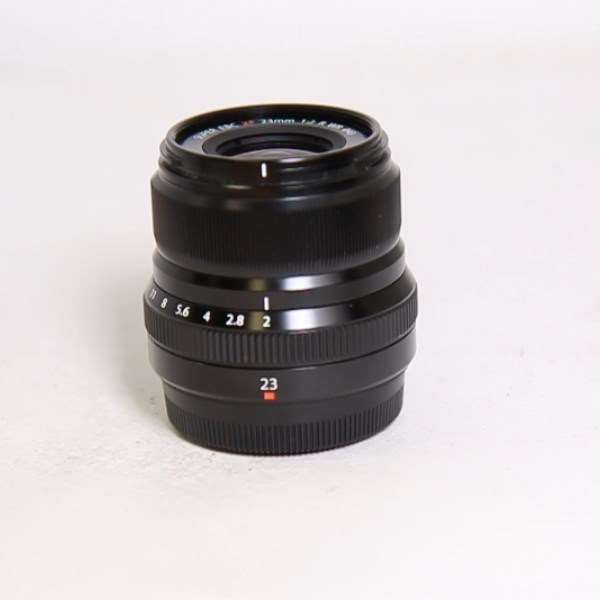 Used Fujifilm XF 23mm f2 R WR Wide Angle Prime Lens Black