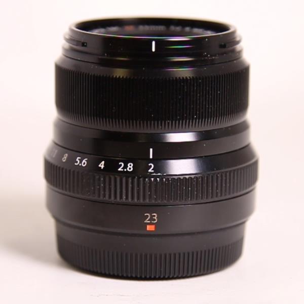 Used Fujifilm XF 23mm f2 R WR Wide Angle Prime Lens Black
