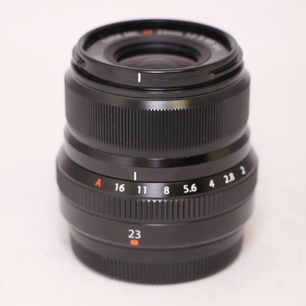 Used Fujifilm XF 23mm f2 R WR Wide Angle Prime Lens Black