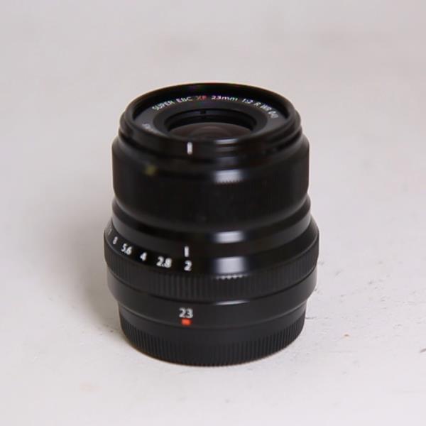 Used Fujifilm XF 23mm f2 R WR Wide Angle Prime Lens Black