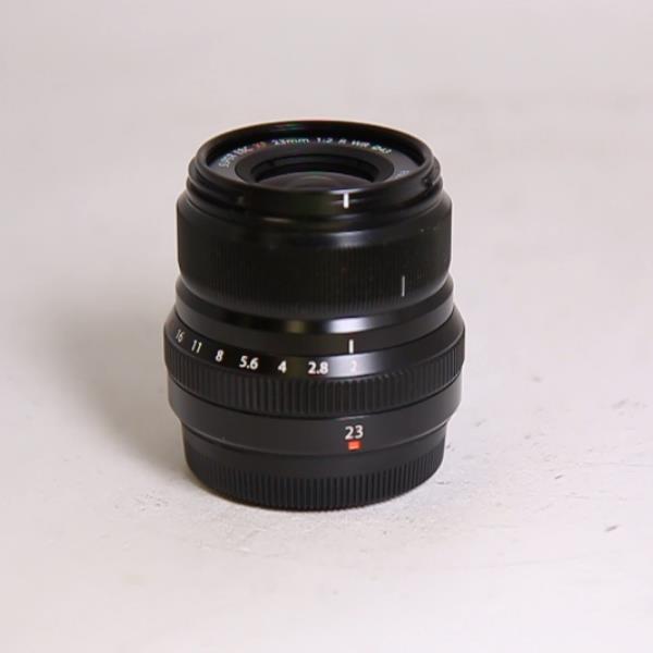 Used Fujifilm XF 23mm f2 R WR Wide Angle Prime Lens Black