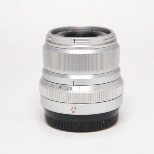 Used Fujifilm XF 23mm f2 R WR Wide Angle Prime Lens Silver