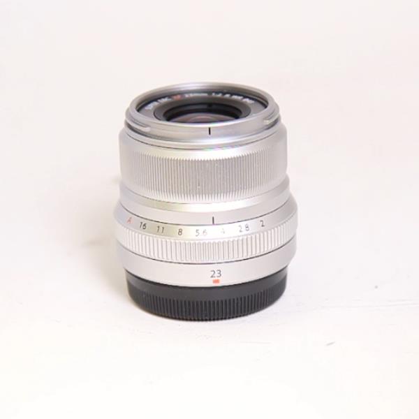 Used Fujifilm XF 23mm f2 R WR Wide Angle Prime Lens Silver