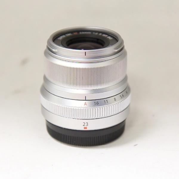 Used Fujifilm XF 23mm f2 R WR Wide Angle Prime Lens Silver