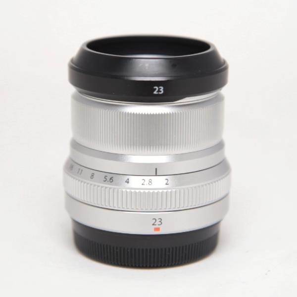 Used Fujifilm XF 23mm f2 R WR Wide Angle Prime Lens Silver