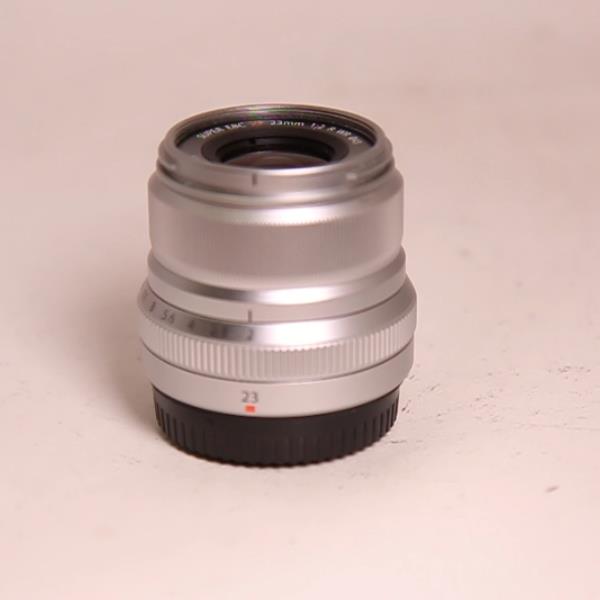 Used Fujifilm XF 23mm f2 R WR Wide Angle Prime Lens Silver