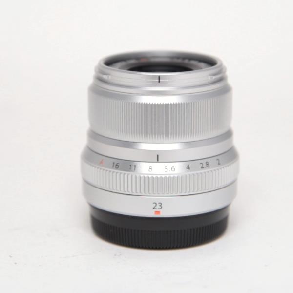 Used Fujifilm XF 23mm f2 R WR Wide Angle Prime Lens Silver
