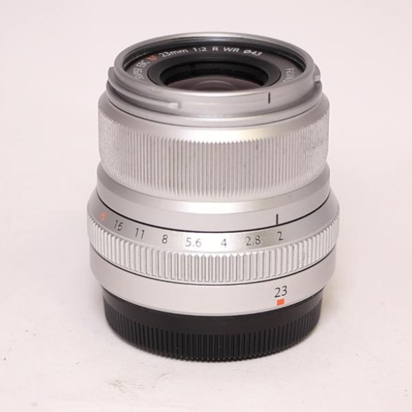 Used Fujifilm XF 23mm f2 R WR Wide Angle Prime Lens Silver