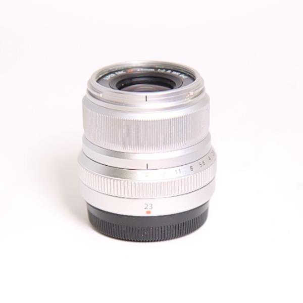 Used Fujifilm XF 23mm f2 R WR Wide Angle Prime Lens Silver