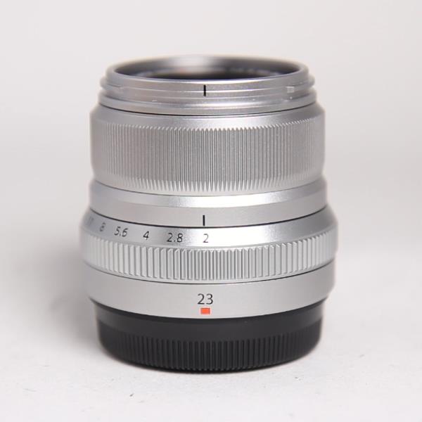 Used Fujifilm XF 23mm f2 R WR Wide Angle Prime Lens Silver