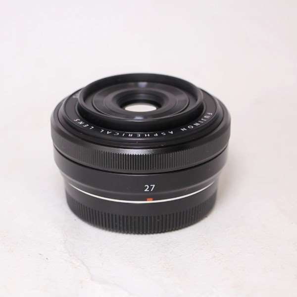 Used Fujifilm XF 27mm f2.8 Pancake Lens Black