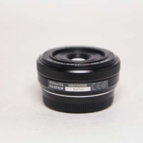 Used Fujifilm XF 27mm f2.8 Pancake Lens Black