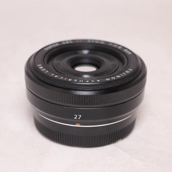 Used Fujifilm XF 27mm f2.8 Pancake Lens Black