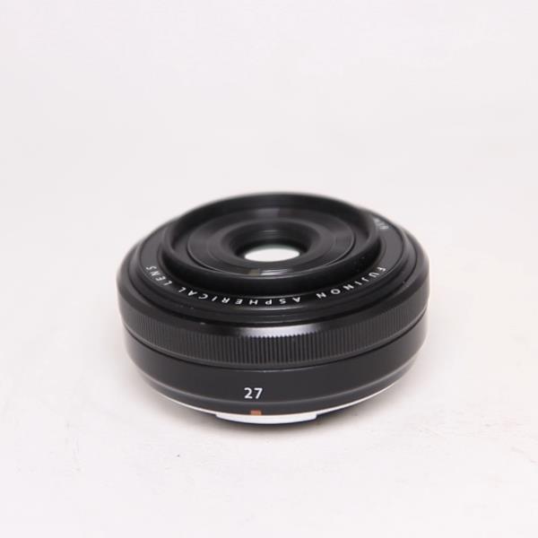 Used Fujifilm XF 27mm f2.8 Pancake Lens Black