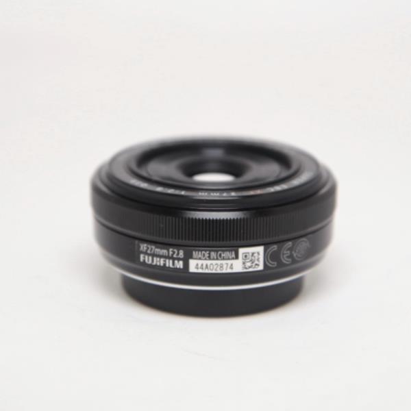 Used Fujifilm XF 27mm f2.8 Pancake Lens Black
