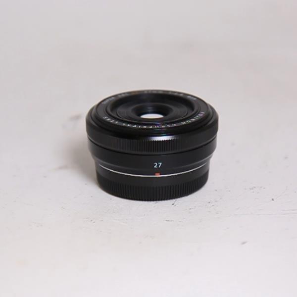 Used Fujifilm XF 27mm f2.8 Pancake Lens Black