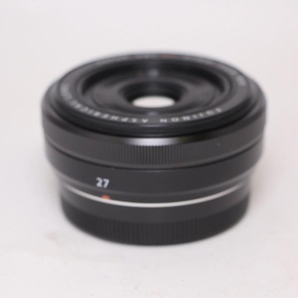 Used Fujifilm XF 27mm f2.8 Pancake Lens Black