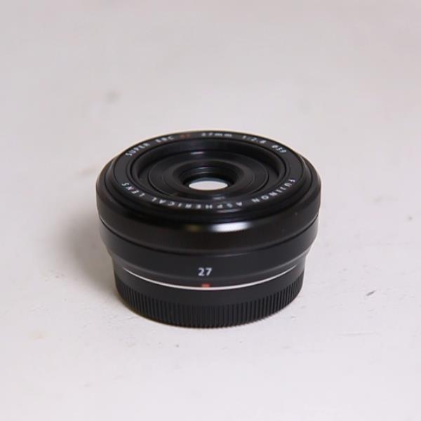 Used Fujifilm XF 27mm f2.8 Pancake Lens Black