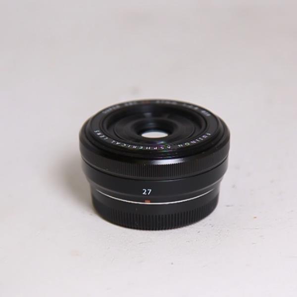 Used Fujifilm XF 27mm f2.8 Pancake Lens Black