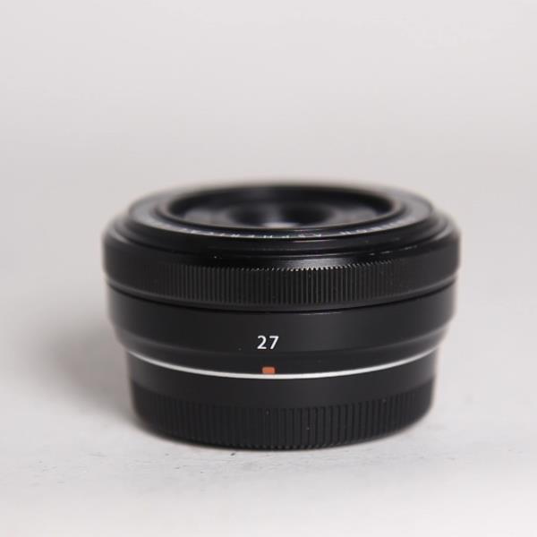 Used Fujifilm XF 27mm f2.8 Pancake Lens Black