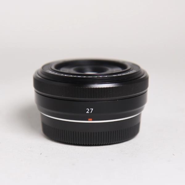 Used Fujifilm XF 27mm f2.8 Pancake Lens Black