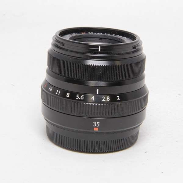Used Fujifilm XF 35mm f2 R WR Standard Prime Lens Black