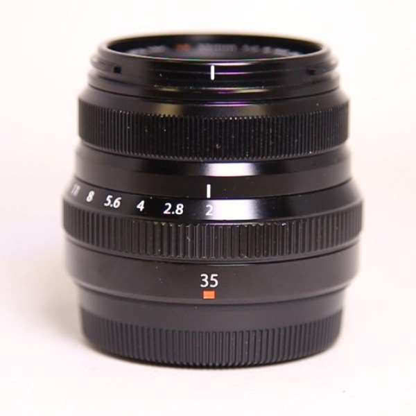 Used Fujifilm XF 35mm f2 R WR Standard Prime Lens Black