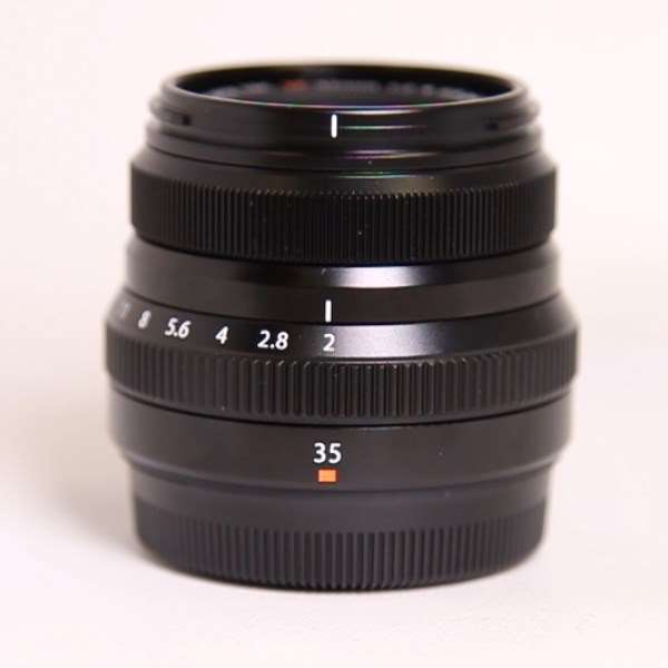 Used Fujifilm XF 35mm f2 R WR Standard Prime Lens Black