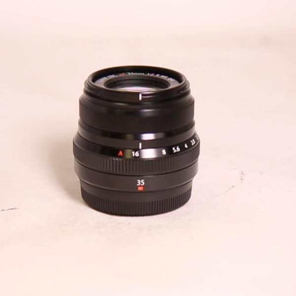 Used Fujifilm XF 35mm f2 R WR Standard Prime Lens Black