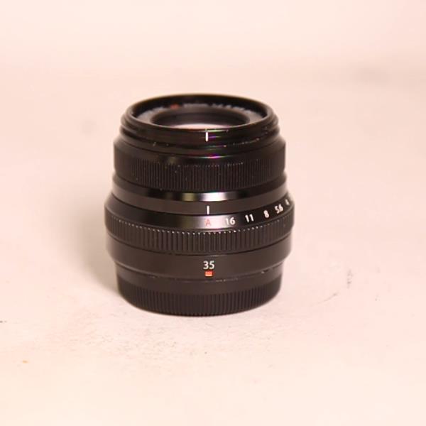 Used Fujifilm XF 35mm f2 R WR Standard Prime Lens Black