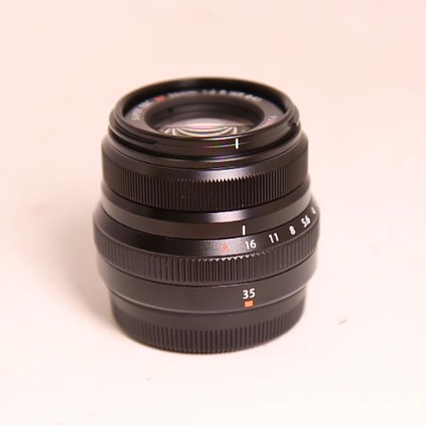 Used Fujifilm XF 35mm f2 R WR Standard Prime Lens Black