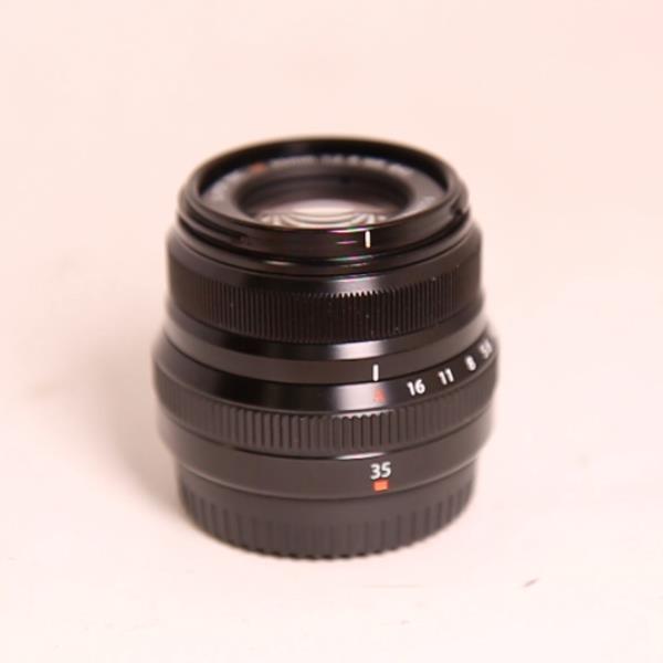 Used Fujifilm XF 35mm f2 R WR Standard Prime Lens Black