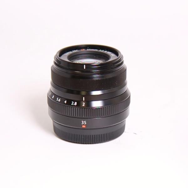 Used Fujifilm XF 35mm f2 R WR Standard Prime Lens Black