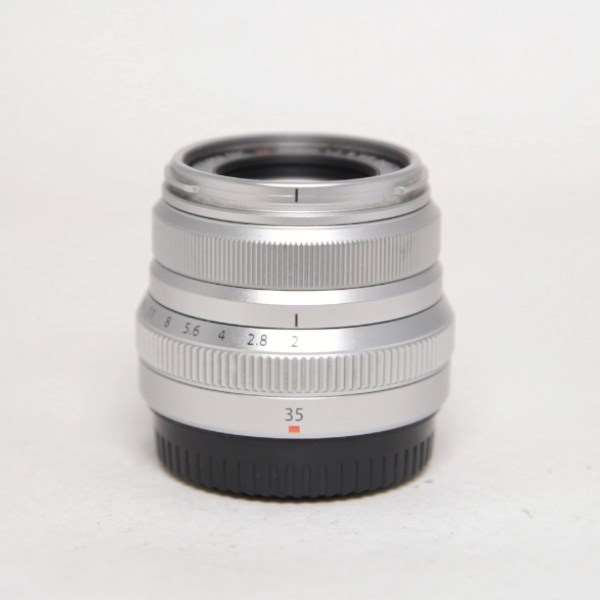 Used Fujifilm XF 35mm f2 R WR Standard Prime Lens Silver